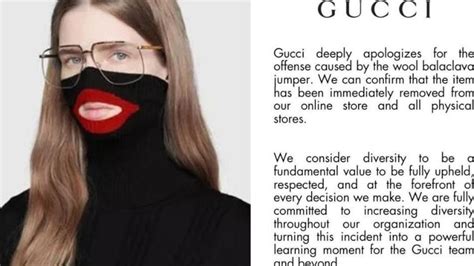 controverse raciste gucci|Gucci Apologizes And Removes Sweater Following 'Blackface' .